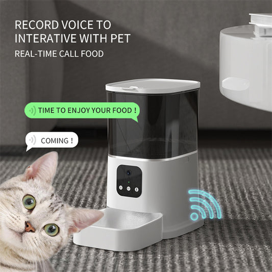 SmartPaws WiFi Pet Feeder with Voice Recorder